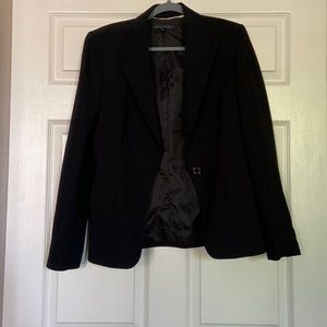 anne klein black suit